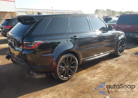 2020 Land Rover Range Rover Sport Hse Mhev из США, поврежденный, VIN SALWR2SUXLA883771